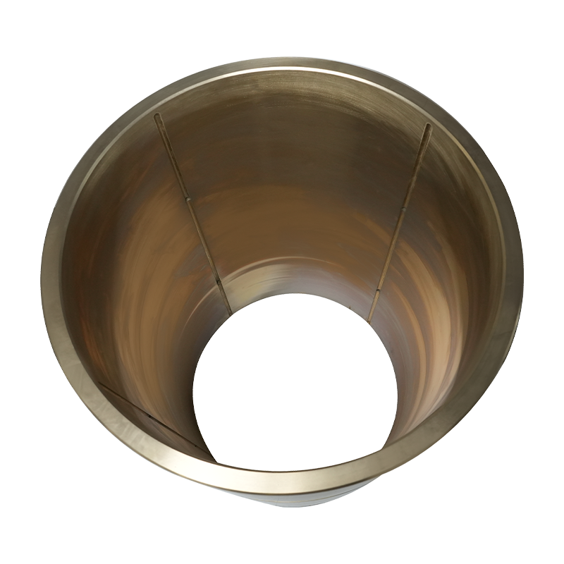 Aluminium bronzen bus voor hydraulische scheepscilinders en roerhoekfeedback